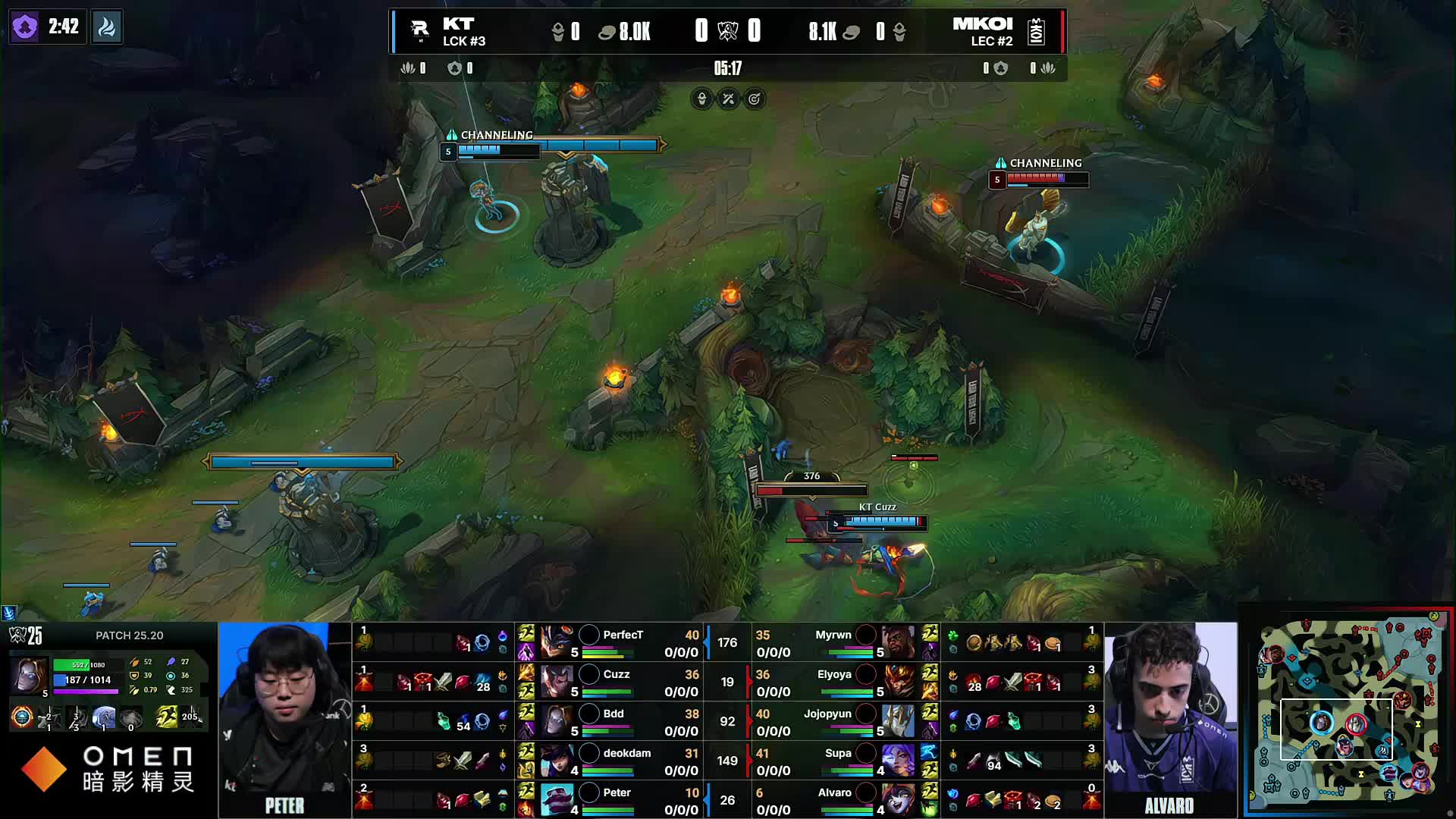 BYG的输出不足以扭转局面， Puff 的Sivir发展成为团战主宰，使SG获得赛点。